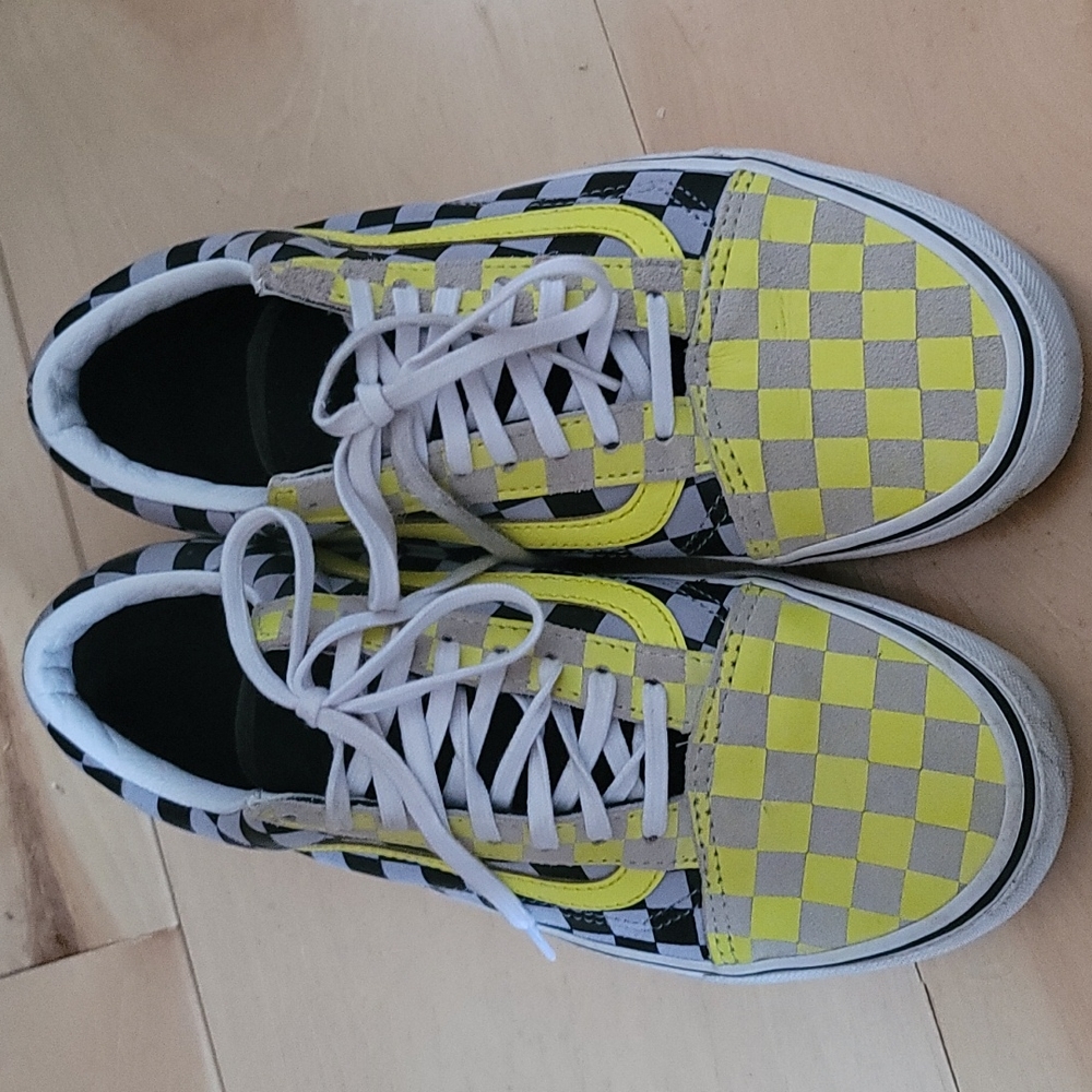 Vans Checkerboard Low Tops 8.5